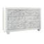 Commode 7 tiroirs minimaliste de luxe - finition marbre