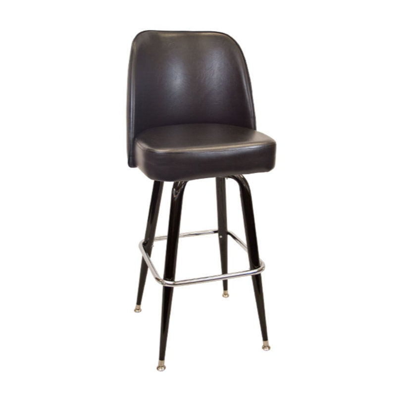 Tabouret de bar pivotant rembourré 29 po