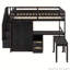Bureau et garde-robe - Lit mezzanine multifonctionnel peu encombrant-108933549-108933551