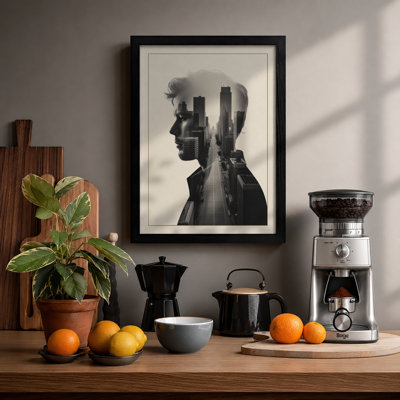 Urban Consciousness Modern - Framed Print