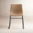 Anke Vegan Leather Dining Chairs, Light Brown-1017218207