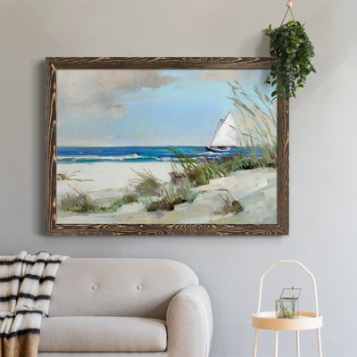 Midnight Breeze - Peinture sur toile encadrée