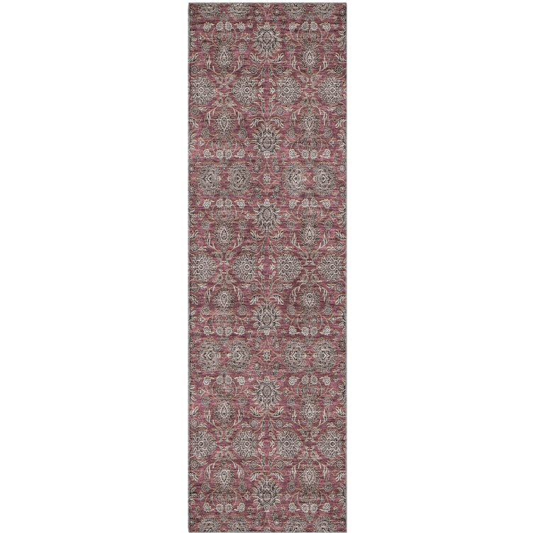 Premium Machine Washable Prisco Merlot Rug