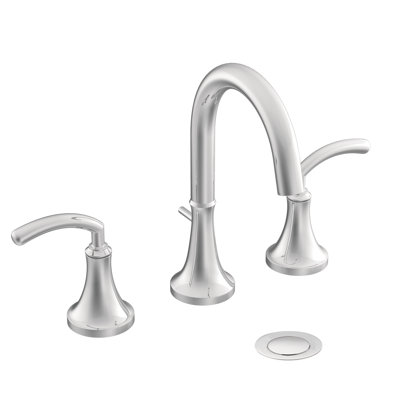 Icon Widespread Bathroom Faucet with Drain Assembly