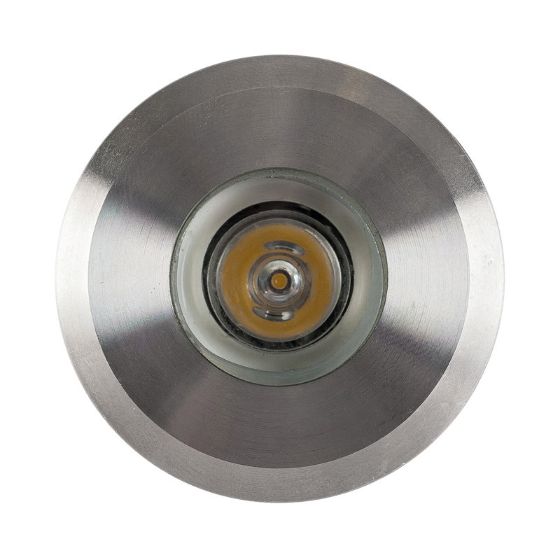 Xamiera Low Voltage Integrated LED Metal Deck Light, Silver