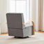 Fauteuil d'appoint rotatif capitonné Modern Channel-1439656667