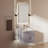 Geneva 24 in W x 22 in D Single Bath Vanity and Chrome Faucet Set-104786910-112899003