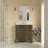Twain 36'' Single Bathroom Vanity with Carrara Marble Top-828294645-837783234