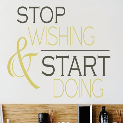 Text & Numbers Wall Decal