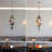 Vintage 5 - Light Cluster Dimmable Chandelier