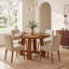 Walnut Solid Wood Base Dining Table