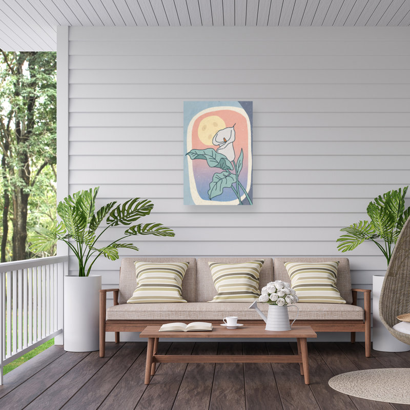 "Ailin Demir Lily" sur toile par Aylin Demir, H 19 po x l 12 po