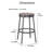 Deanna Backless Metal Swivel Stool-2072213547-2102353661