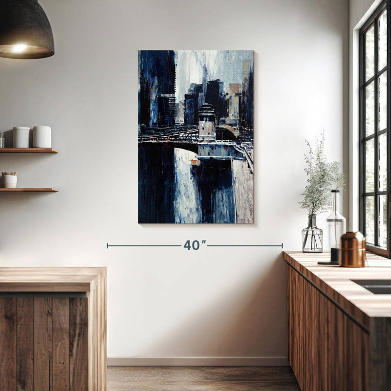 Sireci Clark Street Bridge, 39" H x 26" W