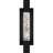 Solace Integrated LED Matte Black Outdoor Wall Lantern-1048047970