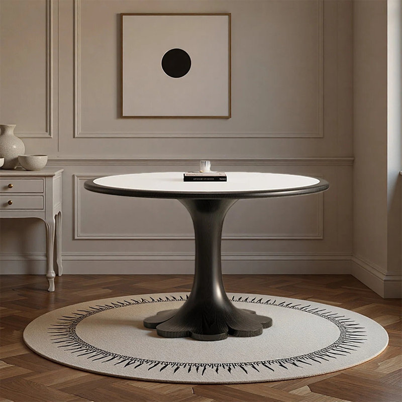 Table de salle à manger Modern, H 29,52 po x L 51,18 po x l 51,18 po