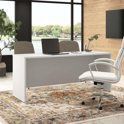 Hampton Heights 72W x 24D Desk/Credenza/Return by Bush Business Furniture