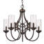 Lustre empire 5 lumières Quincy