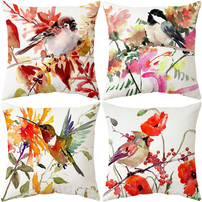 Haidarali Square Cushion Cover