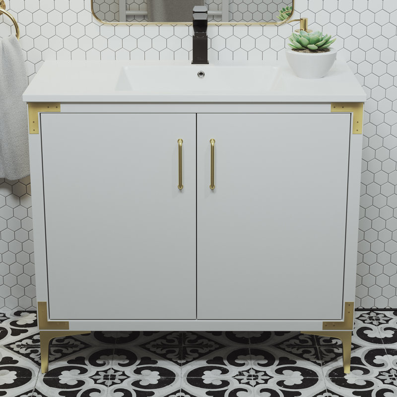 Meuble-lavabo simple 36 po Voltaire