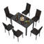 7 - Piece Glass Top Dining Set-2138965817-2138965816