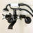 Kingston Brass Essex Three-Handle 2-Hole Wall Mount Clawfoot Tub Faucet with Hand Shower-14961917