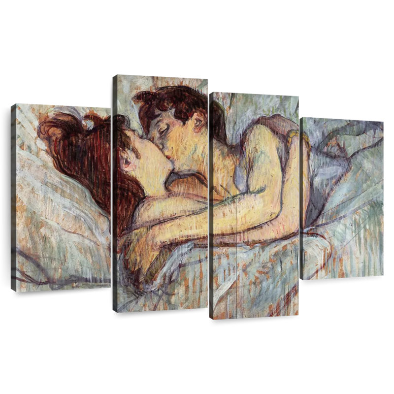 Baiser persistant, H 22 po x l 36 po
