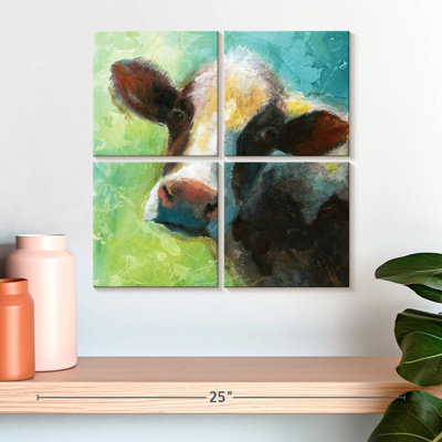 Vache excentrique colorée Brampt