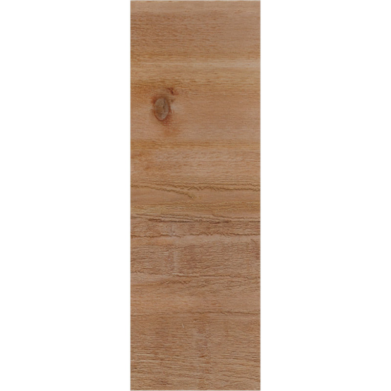 Yorkshire Yorktown avec plaque arrière, H 24 po x l 8 po x P 12 po, Cèdre rouge, Sciage brut
