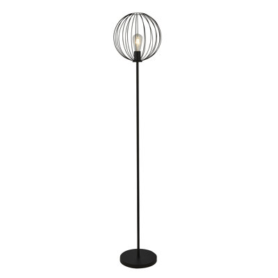 Annesia 55cm Black Traditional Floor Lamp
