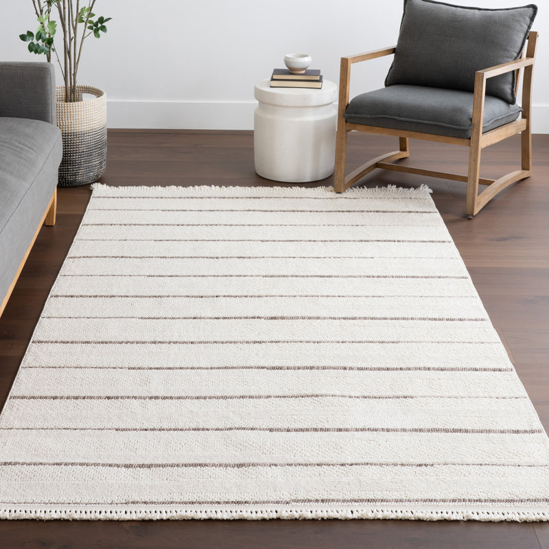 Tapis à rayures Aloe, Rectangle 4 pi x 6 pi