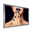 Femme aux lèvres noires et manucure noire - photographie sur toile-68471541-68471513