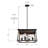 Sehili 4 - Light Dimmable Lantern Geometric Chandelier