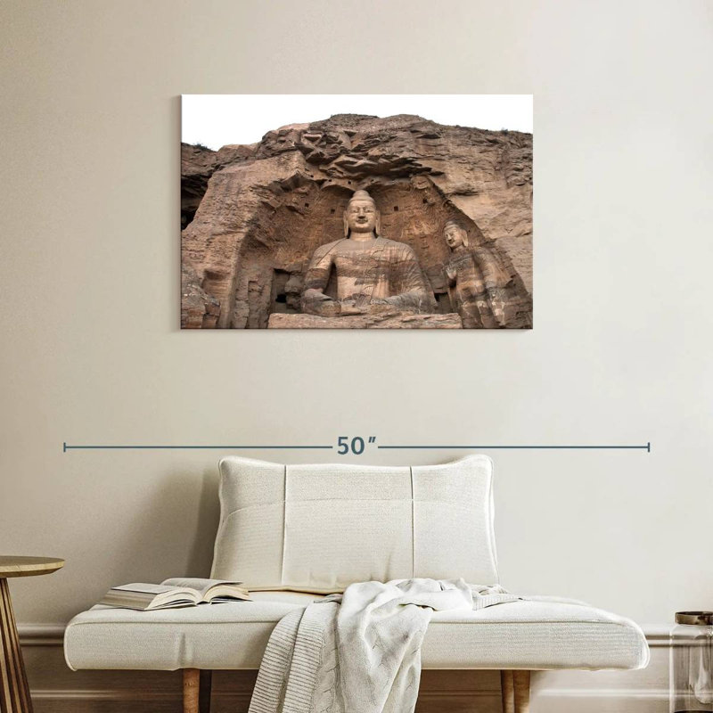 Bouddha géant Javetta Shanxi, H 24 po x l 36 po
