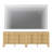 Mid Century 6 Drawer Dresser Set of 2, 47.2" Modern Chest of Drawers with Storage, Curved Profile Wood Double Dresser for Bedroom, Living Room, Hallway-179087980