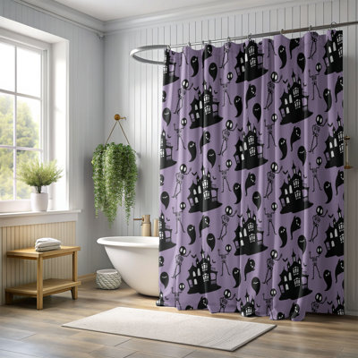 Ghoul Mania - Rideau de douche standard 1 pièce