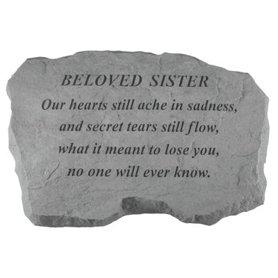 Genara Stone Religious & Spiritual Memorial Plaque/Stone