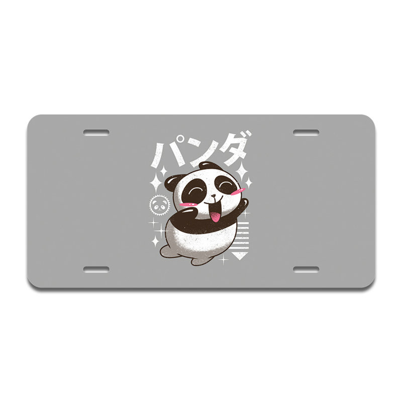 Cadre en aluminium Panda Kawaii