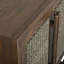 Armoire 4 portes en bois massif Bolling