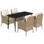 Ensemble repas 3 pièces avec coussins en rotin Red Barrel Studio®-1913434072-1909875557-1909875562