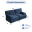 Canapé modulaire surdimensionné en chenille-103297315