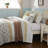 Elegant Yellow Bedding Sets, Cotton Quilt With Farmhouse Style