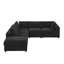 Canapé modulaire de coin avec repose-pieds 108,5 po Arregui-970985121