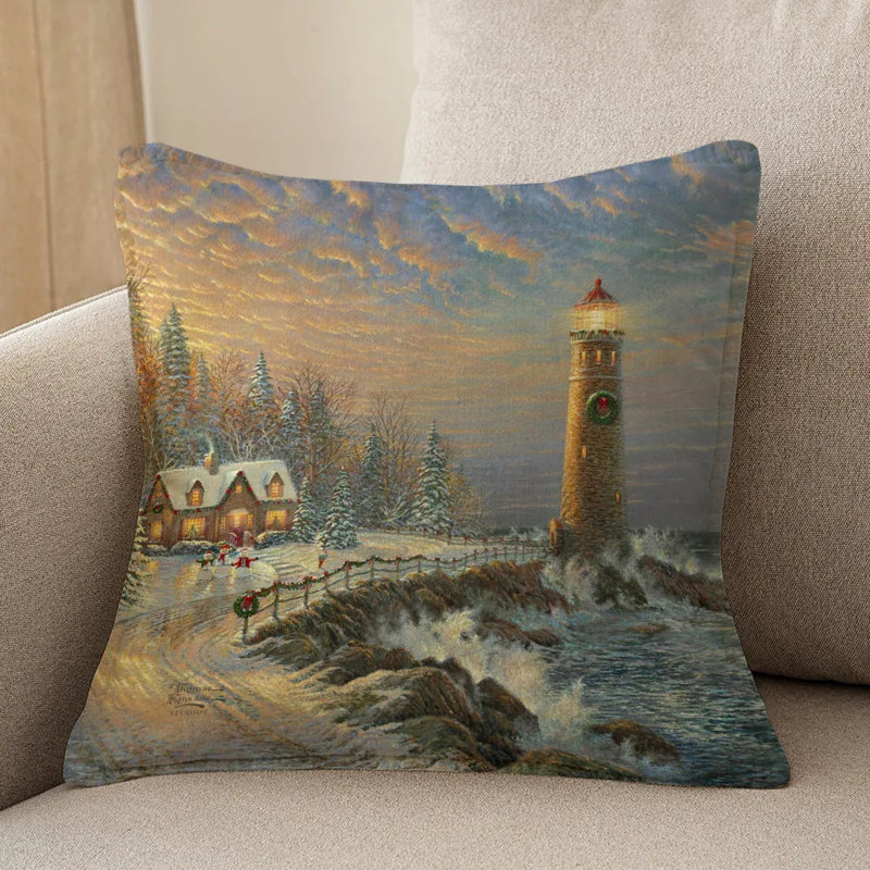 Coussin décoratif Thomas Kinkade