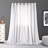 Gathered Linen-Textured Grommet Semi-Sheer Curtains-1476557373-1476557346