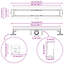  Shower Drain Height Adjustable Stainless Steel 304 Modern Plumbing