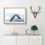 Breakwater In The Baltic Sea Painting - Single Picture Frame Print on MDF-56633111-56633109