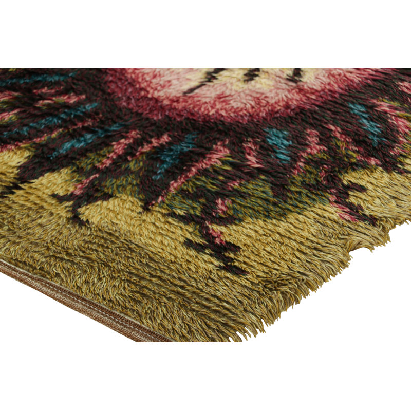 One-of-a-Kind 3’2x4’9 Hand Knotted Area Rug