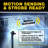 Bell+Howell Bionic Solar Powered White Floodlight with Remote Control, Wide Angle + Motion Activated