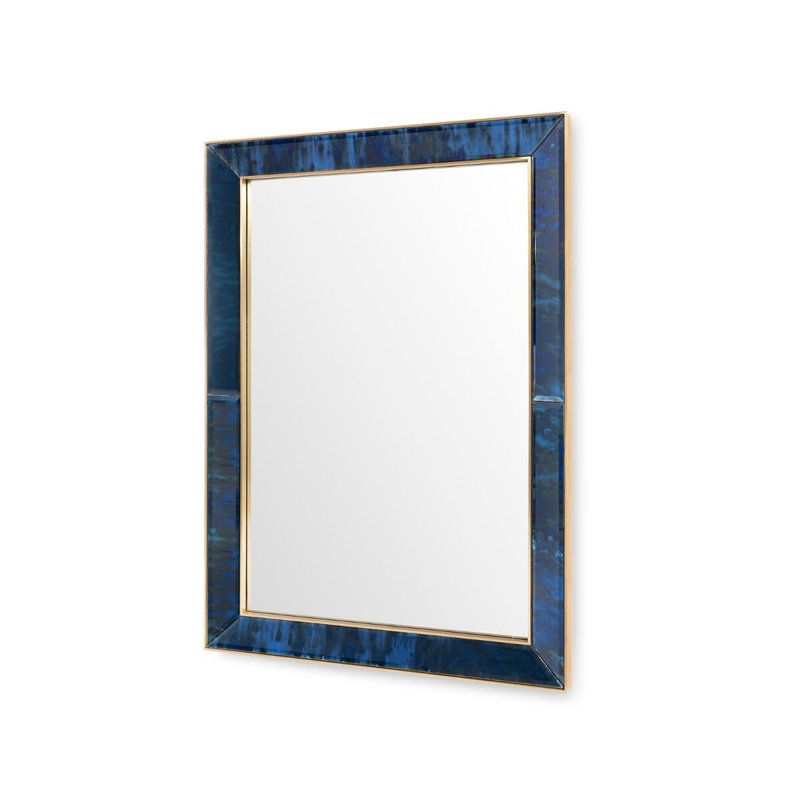 Etienne Rectangle Glass Wall Mirror, 50.25" x 36.25"